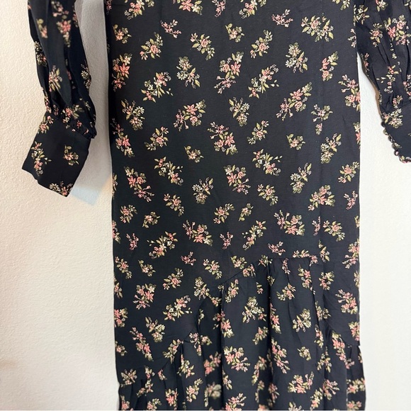 New AFRM Floral Long Sleeve Maxi Dress S - Picture 2 of 16